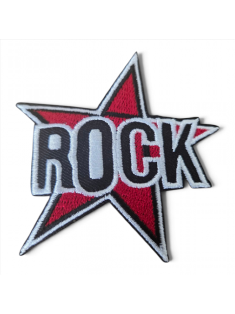 Aplikacija Rock 7 x7 cm Aplikacija Rock 7 x7 cm